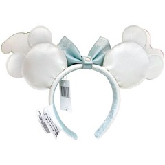 Disney` Parks Pastel Snowman Christmas NEW Loungefly Headband Mickey Minnie Ears