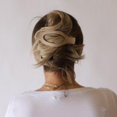 1 PCS Lay Down 2.0 Hair Clip Claw Perfect Thick Thin Strong Durable Bone