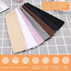 Sports Headbands for Women Stretchy Candy-Colored Sweatbands for Fitness Yoga