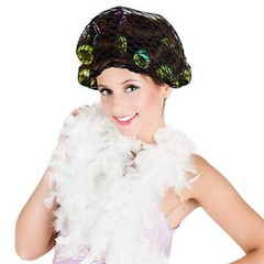 2 Pcs Women Triangle Hair Net for Rollers, Cotton Mesh Hair Setting Net