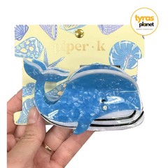 Piper K Glitter Dolphin Hair Barrette – Adorable Sea Creature Clip