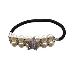 Hair Accessory – Star Rhinestone Elastic Ponytail Holder (STS056)