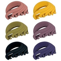 Hair Claw Clips for Thin, Medium & Thick Hair – 2.6 Inch Strong multi colors
