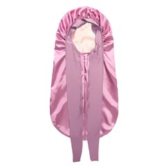 Women Silk Nightcap Suitable for All Hair Styles Large Long Satin Soft Hat for P