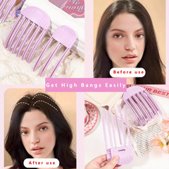 Fluffy Hairpin Curling Bangs Clips Hair Roots Volumizing Hair Clips Women Curlin