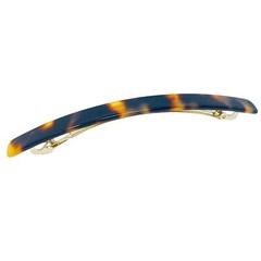 French Amie Long and Skinny Bar Large 4 1/4″ Celluloid Handmade Hair Clip