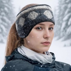 Ear Warmer Hair Band Warm Head Cover Fleece Headband Winter Wrap for Men Women
