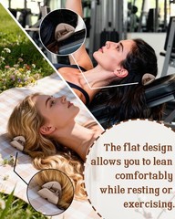 6 PCS Flat Hair Clips for Women – French Medium Medium, Matte coffee color