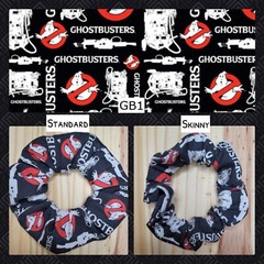 Ghostbusters Scrunchies | Handmade in the USA | Long Lasting Silicone Elastic