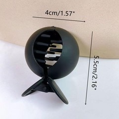 Pony Tail Clip 2 Pack Creative Fish Claw Korean Style Nonslip Hair Clamp Women