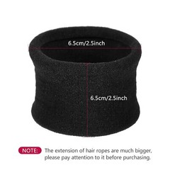 20 Pieces Large Cotton Stretch Hair Ties Bands Rope Ponytail Holders Headband fo