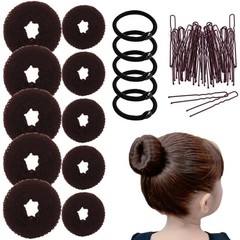 10 Pcs Hair Bun Maker – Donut Bun Maker for Hair5 medium and 5 small,Ballet B…