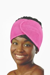 Mesh Wrap with Adjustable Closure – Lightweight Breathable Hair Wrap for Wome…
