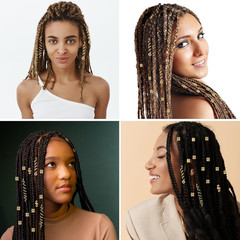 26Pcs Gold Hair Jewelry for Braids, Loc Jewelry for Hair Dreadlocks, Gold Cuf…