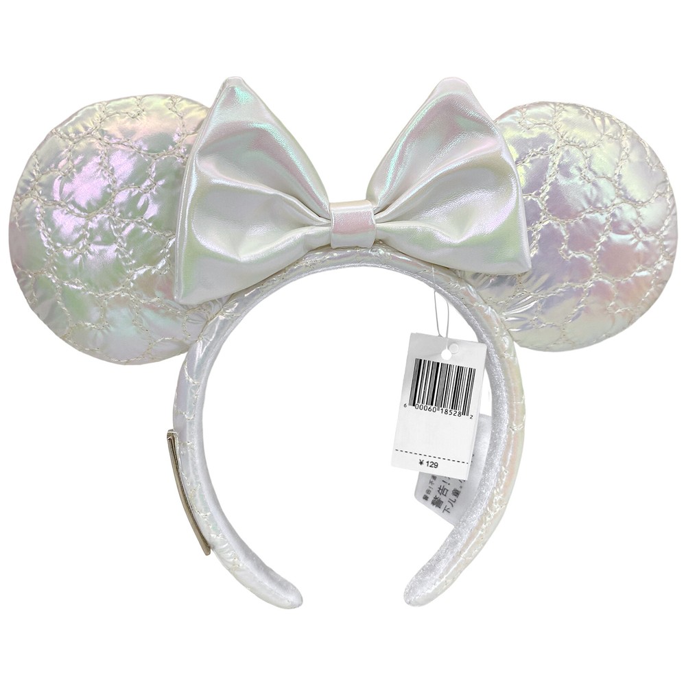 2025 Disney’s Parks Bow Minnie Mickey Mouse Sequin Ears Headband Disneyland US