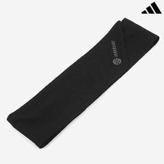 adidas AeroReady Tennis Tieband Sports Headband Hairband Bandanna Black IC3563
