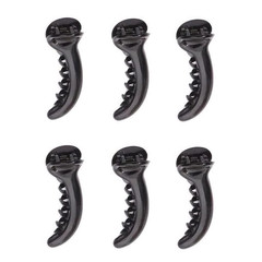Women Hair Clutcher Daily Wear Use Banana Clip Set Of 6 Pack-Medium Size