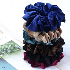 Extra Large Scrunchies for Women’S Thick Hair, Premium Velvet Soft Jumbo