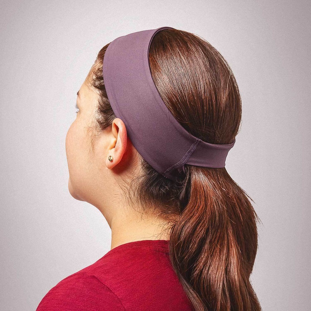 Wide Ponytail Sweatband/ Headband for Workout,Fitness,Gym,Travel,Yoga,Pilates