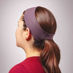 Wide Ponytail Sweatband/ Headband for Workout,Fitness,Gym,Travel,Yoga,Pilates