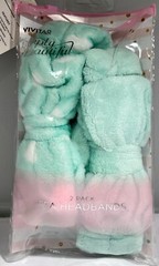 (Damaged Box) Vivitar Simply Beautiful Spa Headband, 2 Count