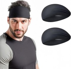 Sports Headband Men Sweat Band Workout Running Basketball Workout Football Gym
