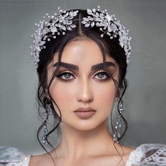Rhinestone Bridal Headband Wedding Headpiece Hair Accessories Women Girls