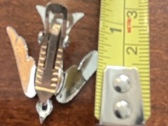 Silver Tone Metal Bird Barrette Hair Clip for Women, Spring Clasp, 2 in
