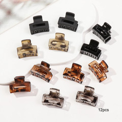 12/24/30Pcs Mini Flower Hair Claw Clips Pack for Women Girl Cute Hair Accessorie