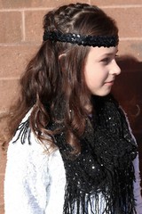 Sequin Headband Lot Wide Elastic Stretch Flapper Headbands Silver Upick Colors