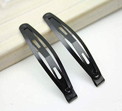 24 Pcs Large Metal Hair Snap Clips 2.36 Inch Long No-Slip Hair Clips Barrettes f