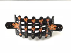 1 New Gorgeous flowers Hair Clip Hand made Painted Hair Accessories US Seller