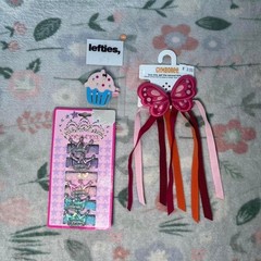 Vintage Deadstock Y2K Hair Accessory Lot Gymboree Kidcore 2000s Fairy Butterfly