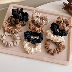 12PCS Satin Silk Scrunchies Soft Hair Ties Thick Elastic Ponytail Holders Mixed