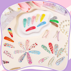 120 Pcs 40 Colors Metal Snap Hair Clips, 2 Inch Hair Barrettes Hair Accessories