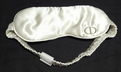 New in Lilac Dior Keepsake Box Cream Silky Eye Night Cover Mask + Hair Scrunchie