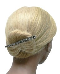 Set of 6 JCGY Alligator Duckbill Beakclips Long Metal Hairclips Combo 4 Styles