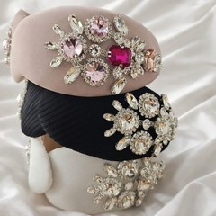 Brand New Luxury Handmade Headband With Gemstones