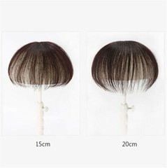 Human Hair Topper Clip in Hairpiece Wig Natural Toupee Top Pieces Wigs Women USA
