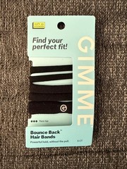 Gimme Bounce Back Hair Bands 5 Pack New
