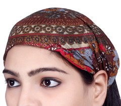 US STOCK 10 Pieces Women Silk Headband Wide Hairband Bandana Lot Wrap Band Yoga