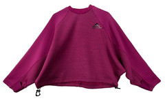 adidas Cold.Rdy Sweatshirt Power Berry Size L Women’s NWT Toggle Hem FS2384