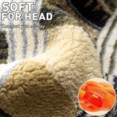 Ear Warmer Hair Band Warm Head Cover Fleece Headband Winter Wrap for Men Women