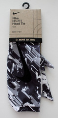 Nike Printed Fixed Head Tie Youth Unisex LT Smoke Grey/Black