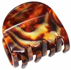 French Amie All Day Small Handmade Celluloid Acetate Sturdy Jaw Hair Claw Clip