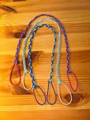 Rip Tie Hair Ties Brand 3 Pack Multiple Colors Regular Length