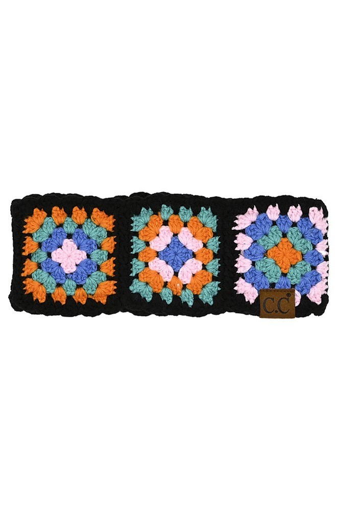C.C Exclusive Women’s Multicolor Crochet Lining Inside Handmade Headband