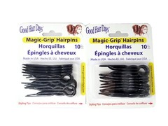 2 x Packs Magic Grip Hairpins 2 1/2″ Black (20 Pcs) Good Hair Days