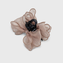 [JEAN PAUL CLARISSE] Organza Ribbon Hair Claw Clip JP-24-381CC Made in korea