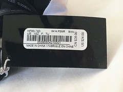 Bebe Black White Cloth Headband Headpiece Headband NEW